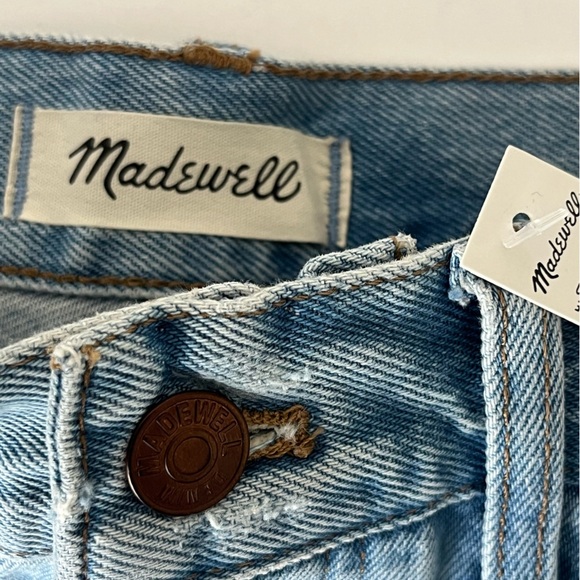NWT Madewell relaxed denim mid rise shorts 29 - Picture 10 of 13